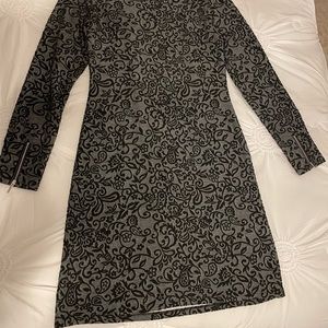 Blank embossed INC dress